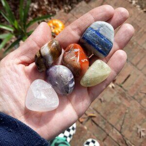 6 Chakra Stones, Healing Crystals Chakra Stones - Chakra Healing Gemstones